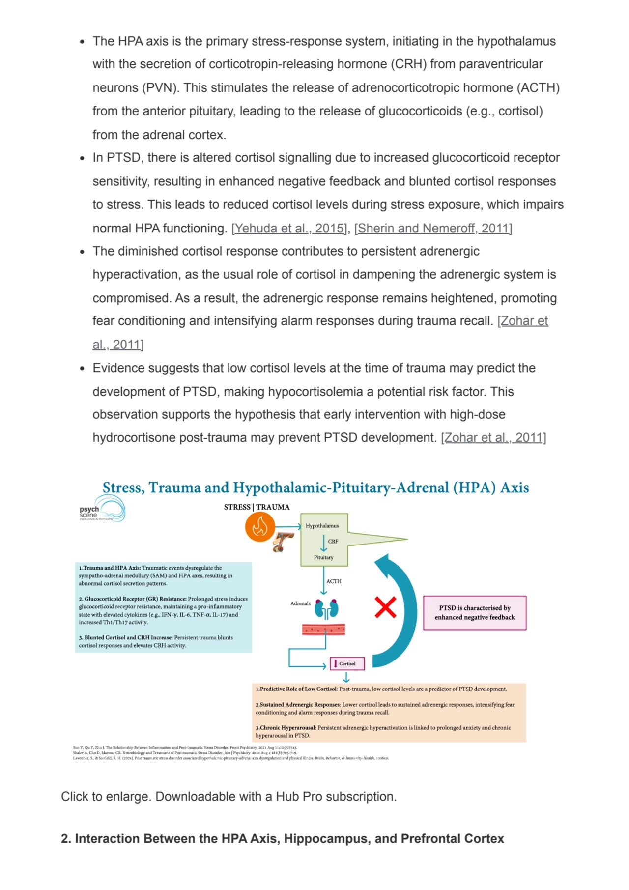 The HPA axis is the primary stress-response system, initiating in the hypothalamus
with the secret…