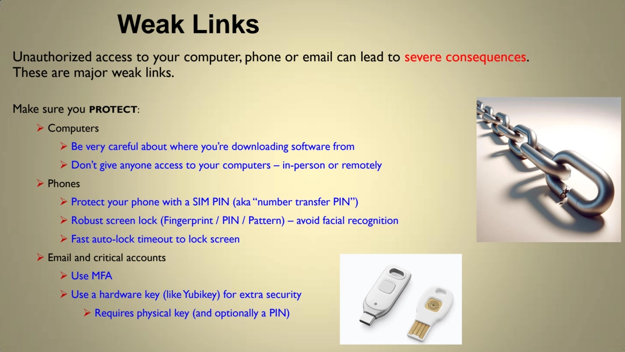 Unauthorized access to your computer, phone or email can lead to severe consequences.
These are ma…