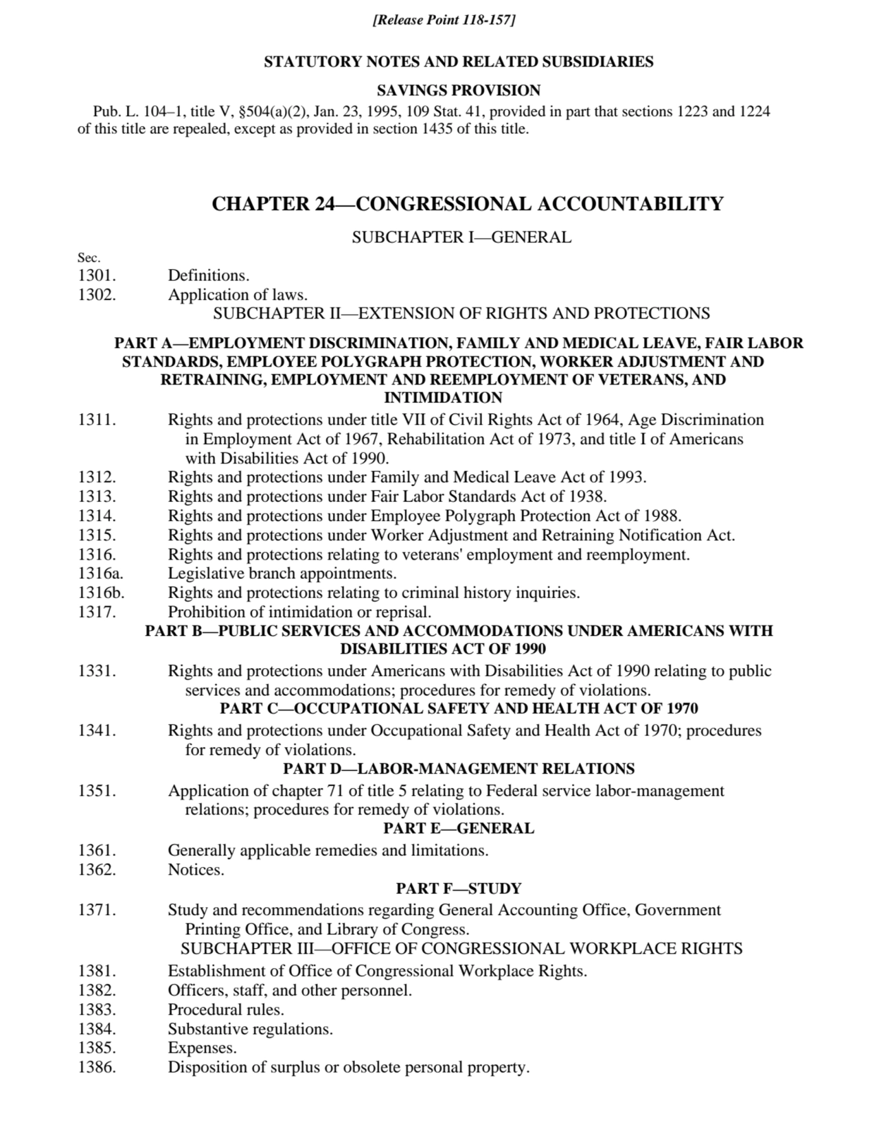 1386. Disposition of surplus or obsolete personal property.
1385. Expenses.
1384. Substantive reg…