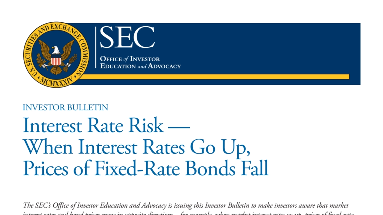 Bond Prices and Interest Rates