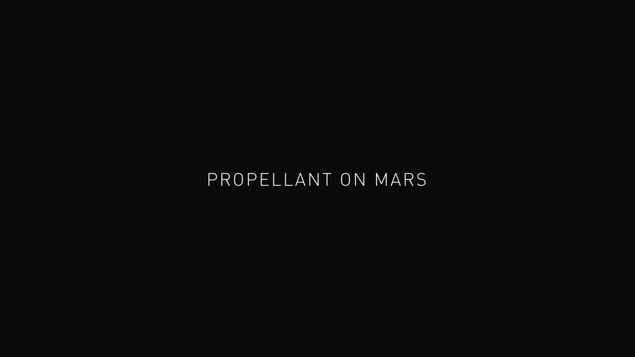 PROPELLANT ON MARS