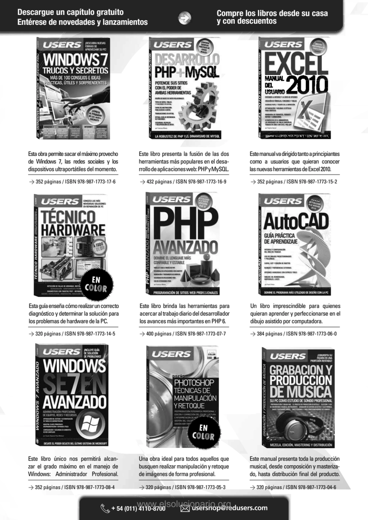 Este libro único nos permitirá alcanzar el grado máximo en el manejo de 
Windows: Administrador P…