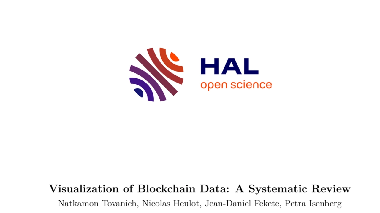 Visualization of Blockchain Data: A Systematic Review