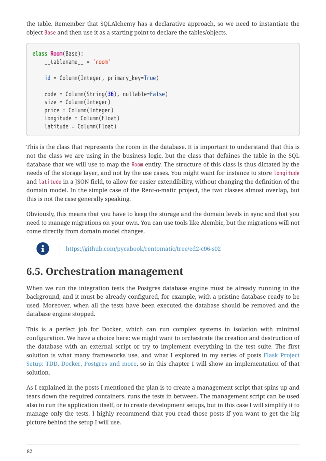 the table. Remember that SQLAlchemy has a declarative approach, so we need to instantiate the
obje…