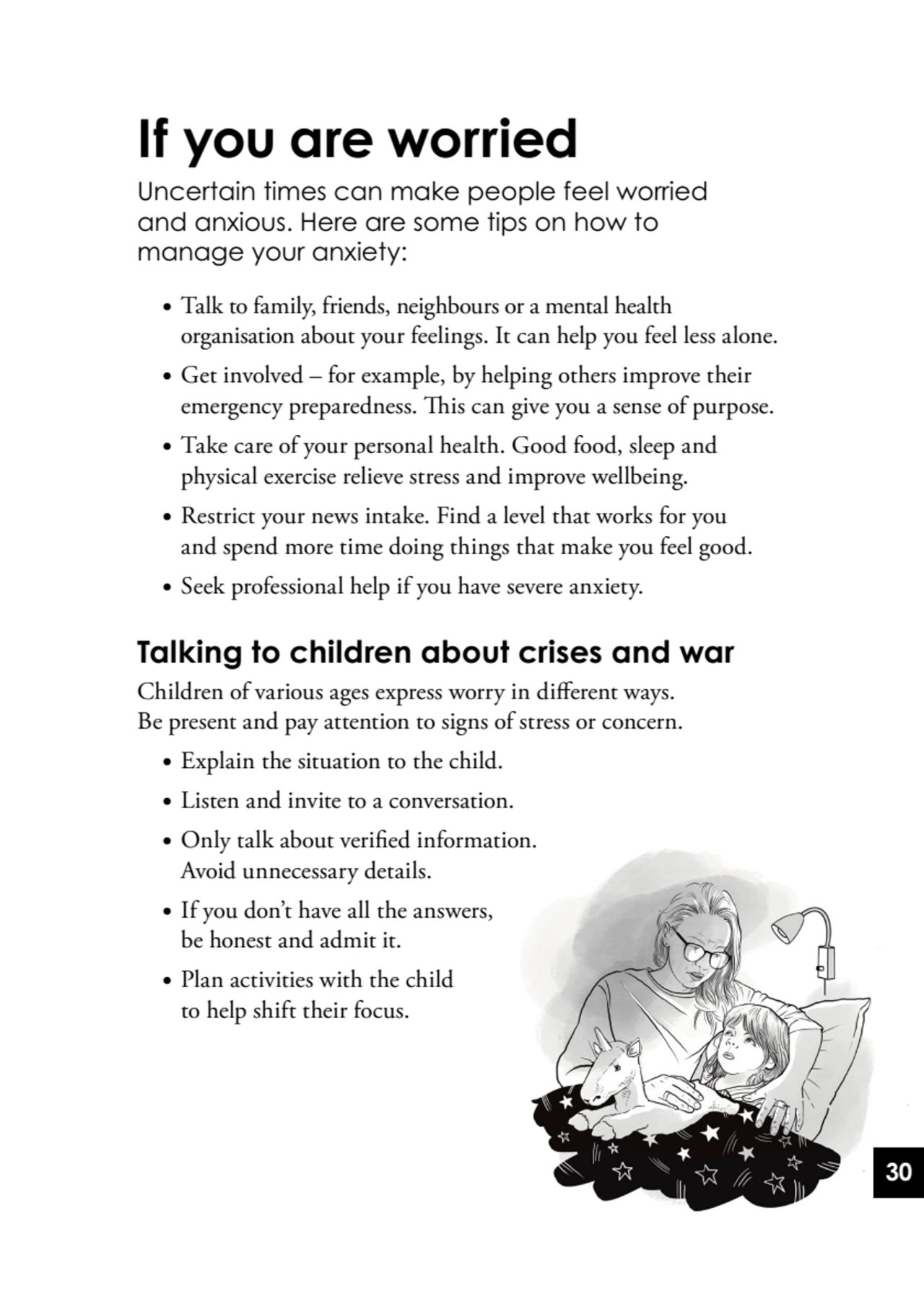 30
If you are worried
Uncertain times can make people feel worried 
and anxious. Here are some t…