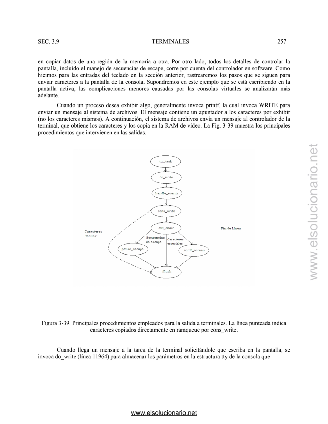 SEC. 3.9 TERMINALES 257 
en copiar datos de una región de la memoria a otra. Por otro lado, todos …