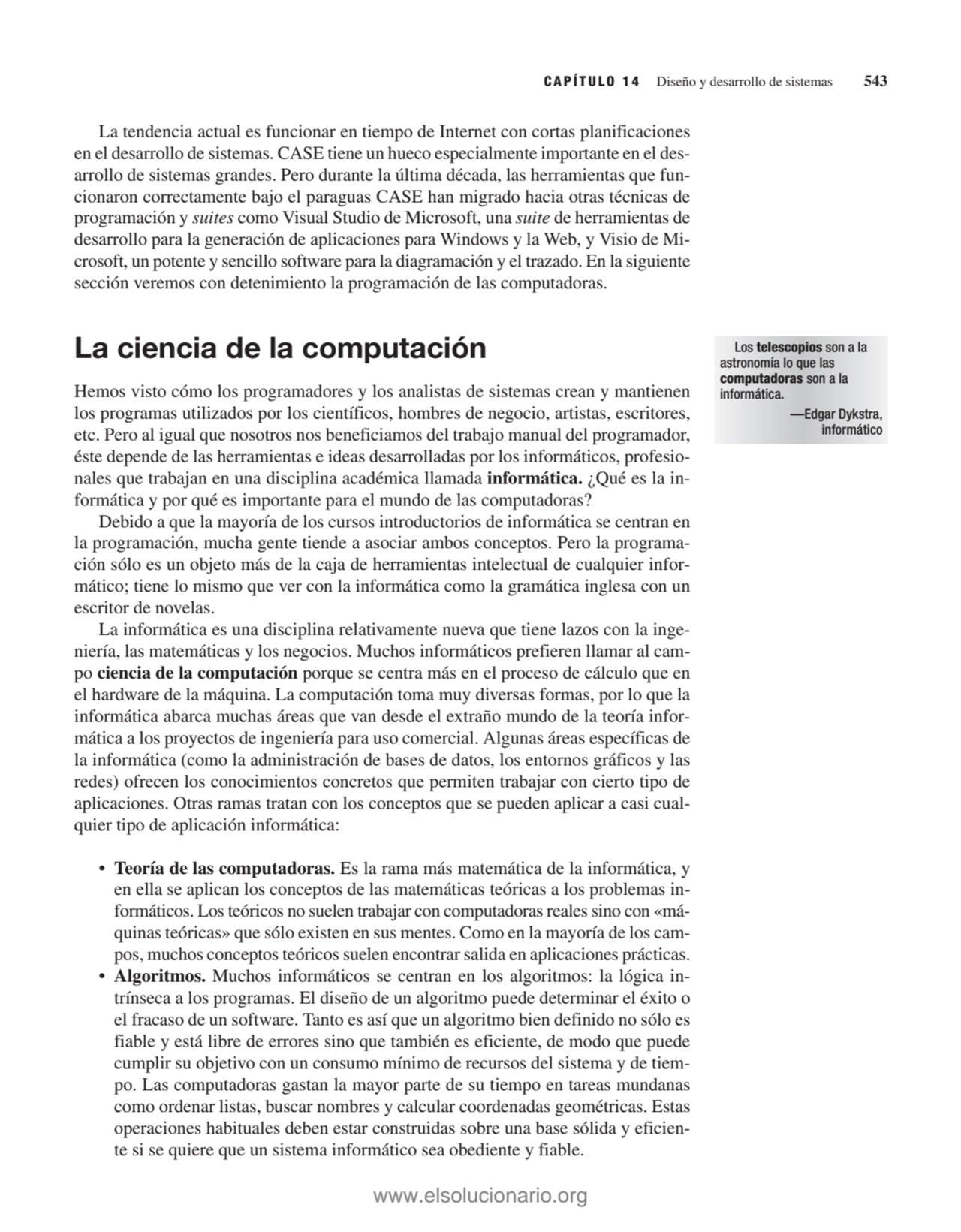 La tendencia actual es funcionar en tiempo de Internet con cortas planificaciones
en el desarrollo…