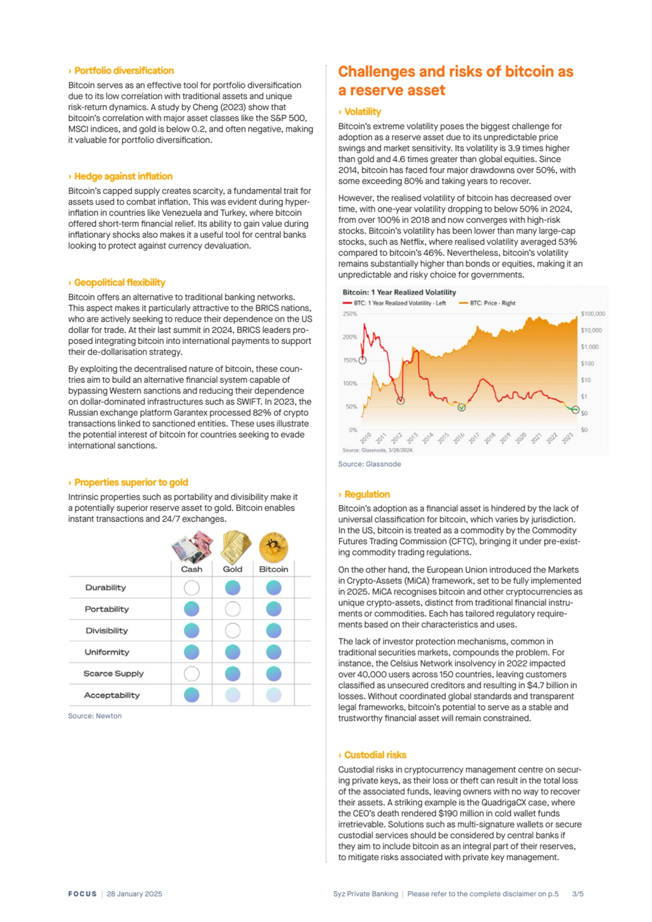 FOCUS | 28 January 2025 Syz Private Banking | Please refer to the complete disclaimer on p.5 3/5
›…