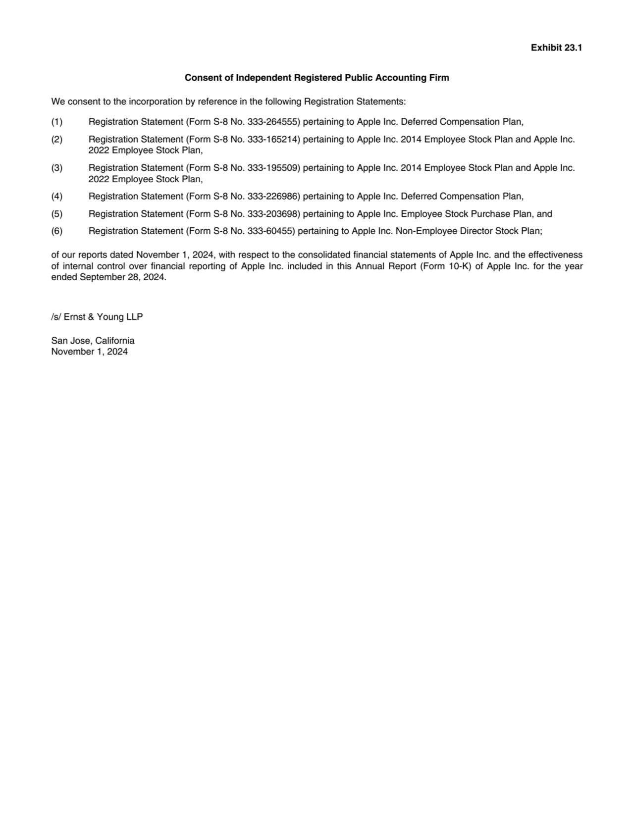 Exhibit 23.1
Consent of Independent Registered Public Accounting Firm
We consent to the incorpora…