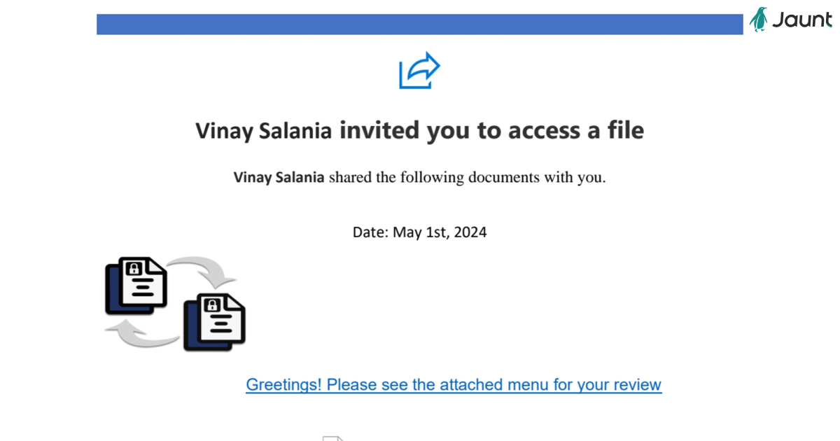 Vinay Salania invited you to access a file