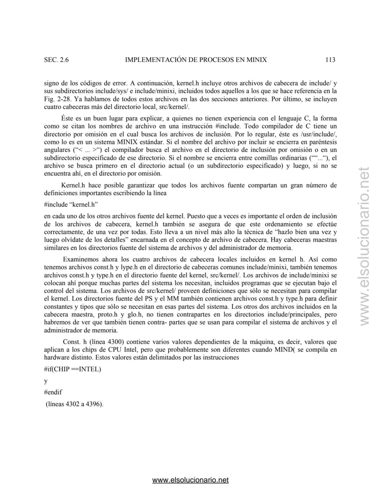 SEC. 2.6 IMPLEMENTACIÓN DE PROCESOS EN MINIX 113 
signo de los códigos de error. A continuación, k…