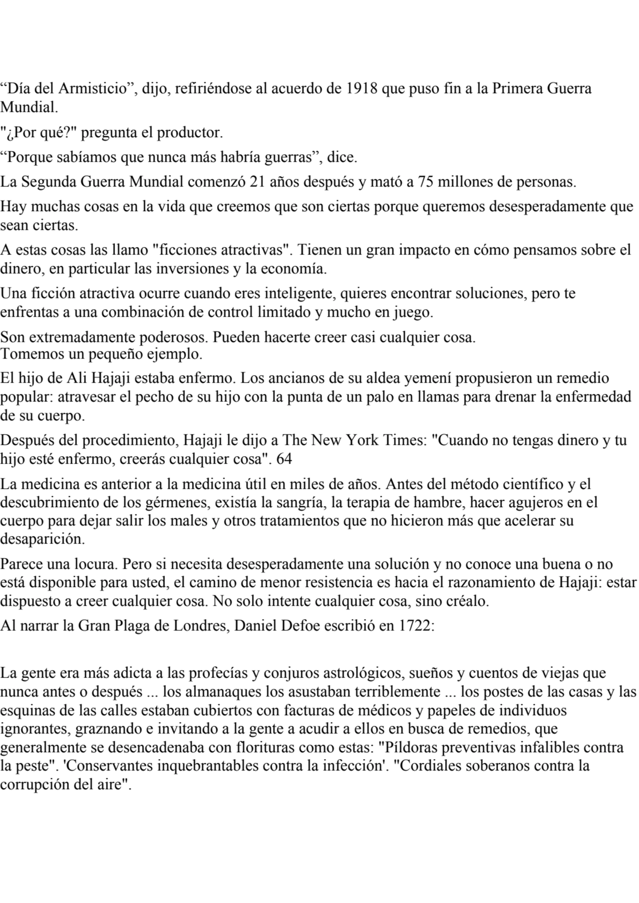 “Día del Armisticio”, dijo, refiriéndose al acuerdo de 1918 que puso fin a la Primera Guerra 
Mund…