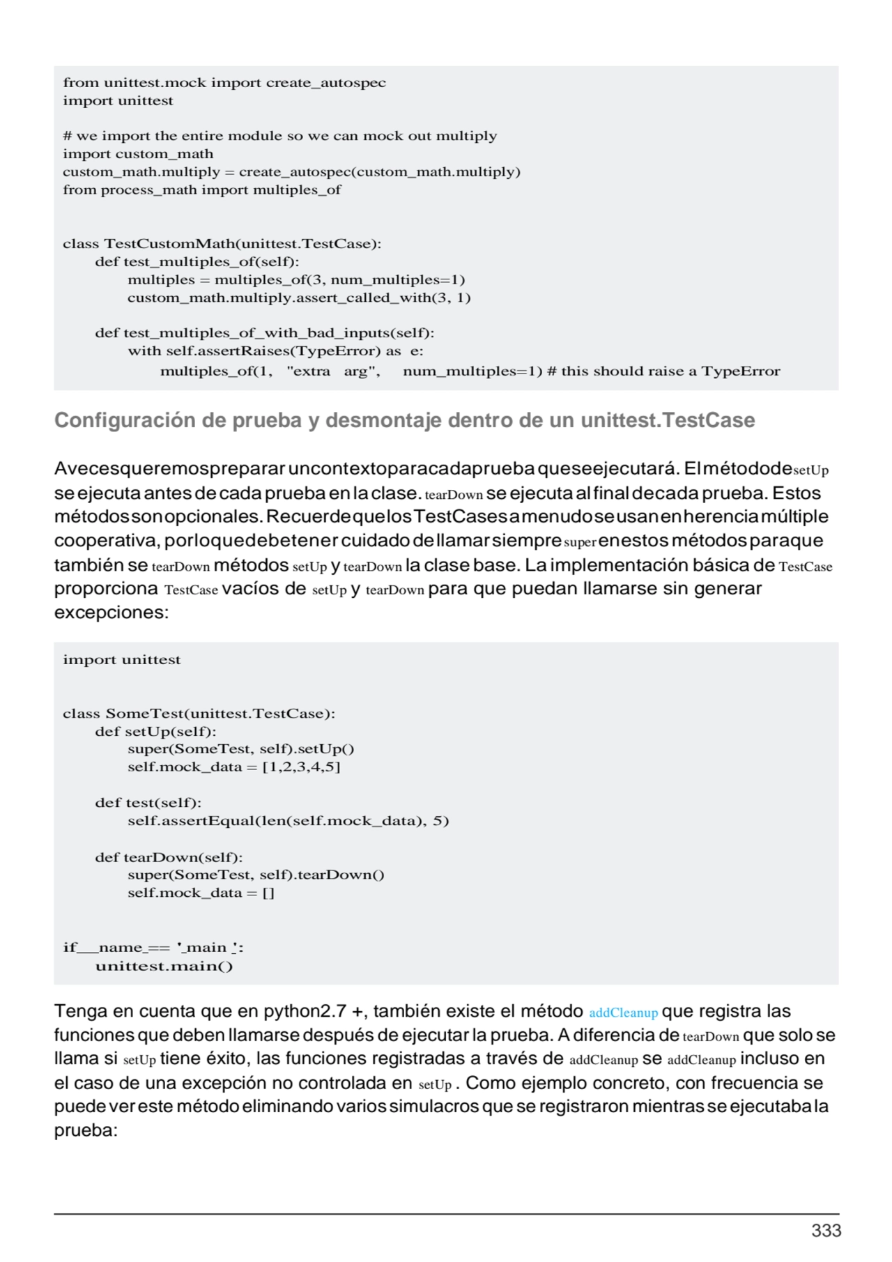 333
import unittest
class SomeTest(unittest.TestCase): 
def setUp(self):
super(SomeTest, self).…