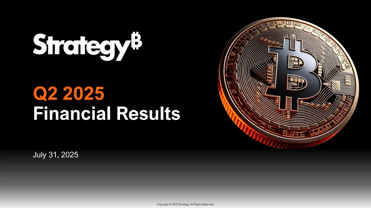 Copyright © 2025 Strategy. All Rights Reserved.
July 31, 2025
Q2 2025 
Financial Results