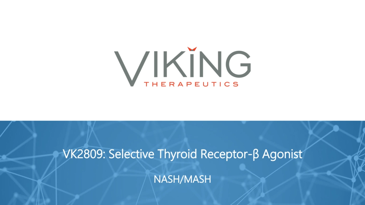 VK2809: Selective Thyroid Receptor-β Agonist
NASH/MASH