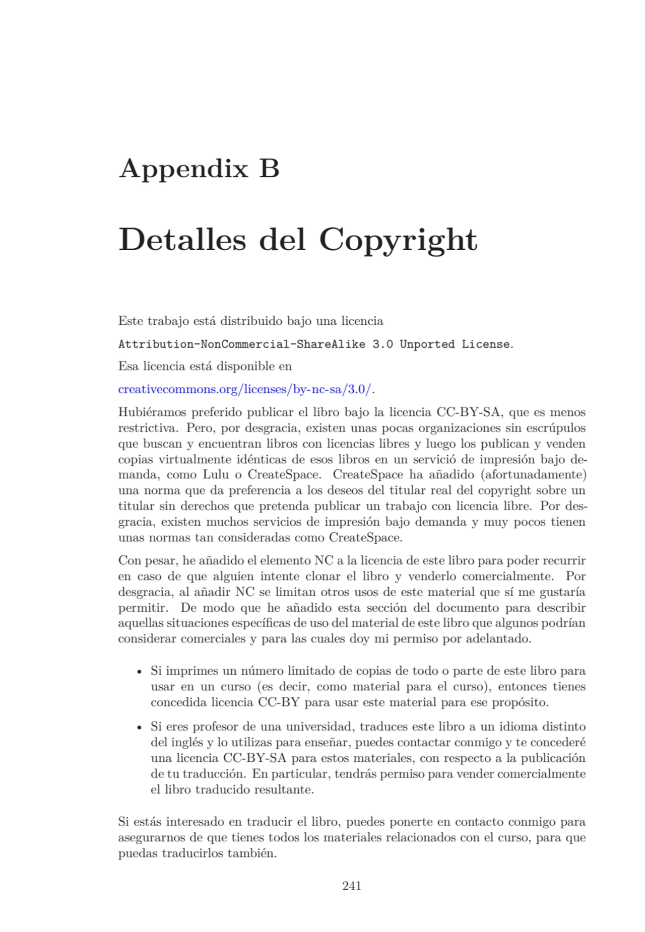 Appendix B
Detalles del Copyright
Este trabajo está distribuido bajo una licencia
Attribution-No…