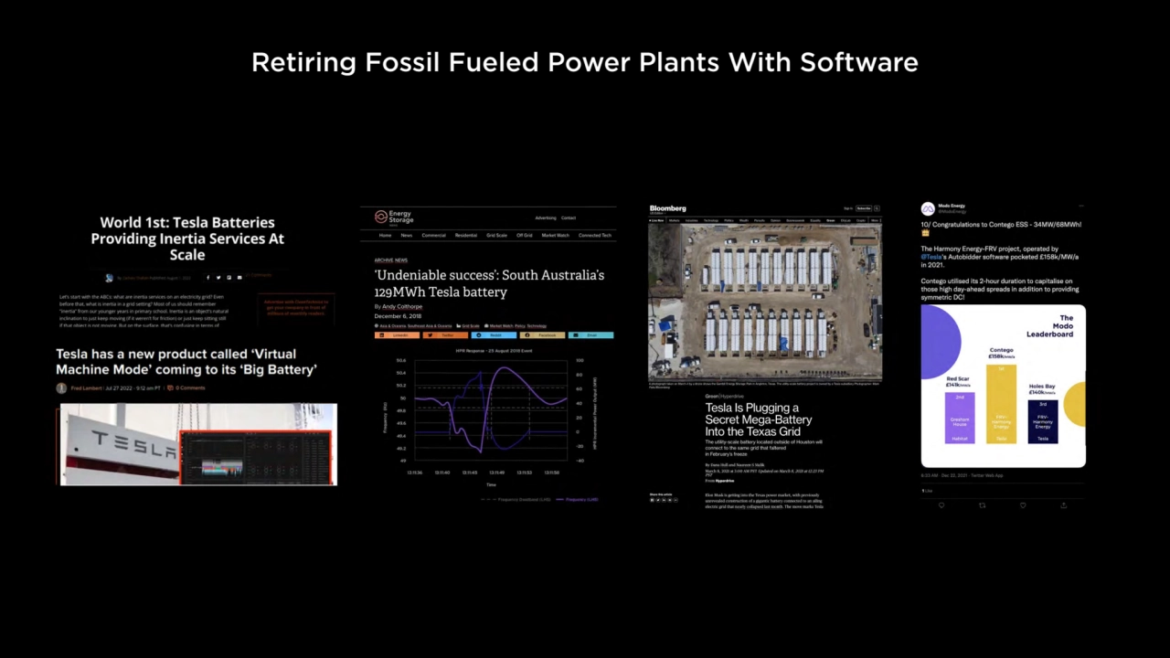 Retiring Fossil Fueled Power Plants With Software