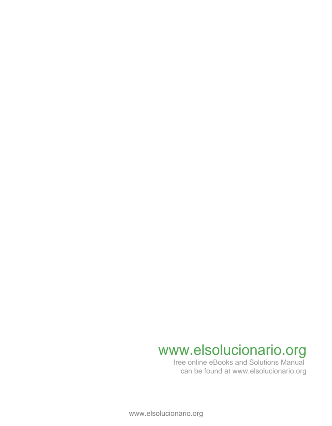 www.elsolucionario.org
www.elsolucionario.org
free online eBooks and Solutions Manual 
can be fo…