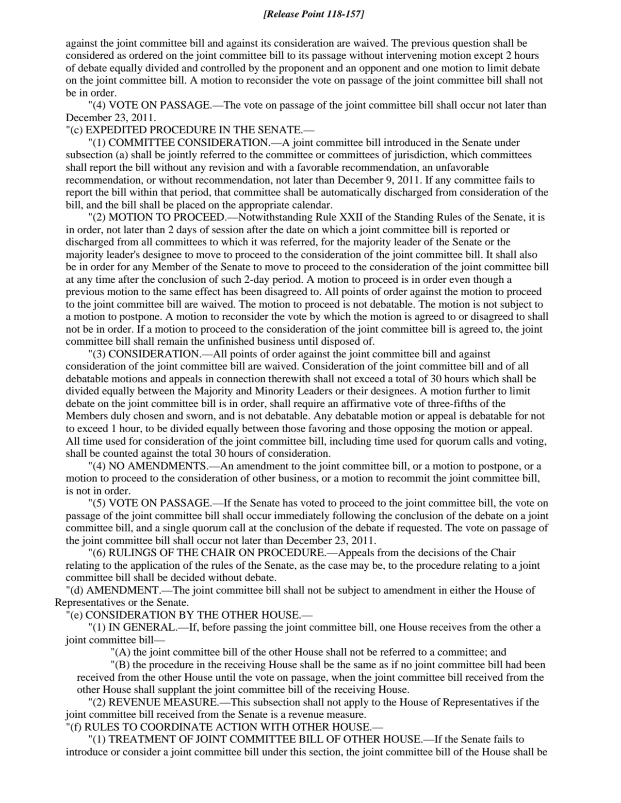 against the joint committee bill and against its consideration are waived. The previous question sh…