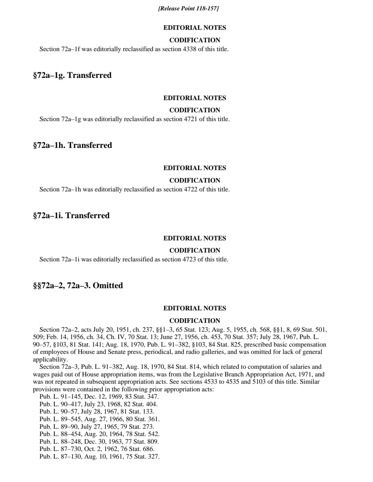 EDITORIAL NOTES
CODIFICATION
Section 72a–1f was editorially reclassified as section 4338 of this …