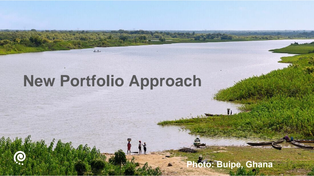 Photo: Buipe, Ghana
New Portfolio Approach