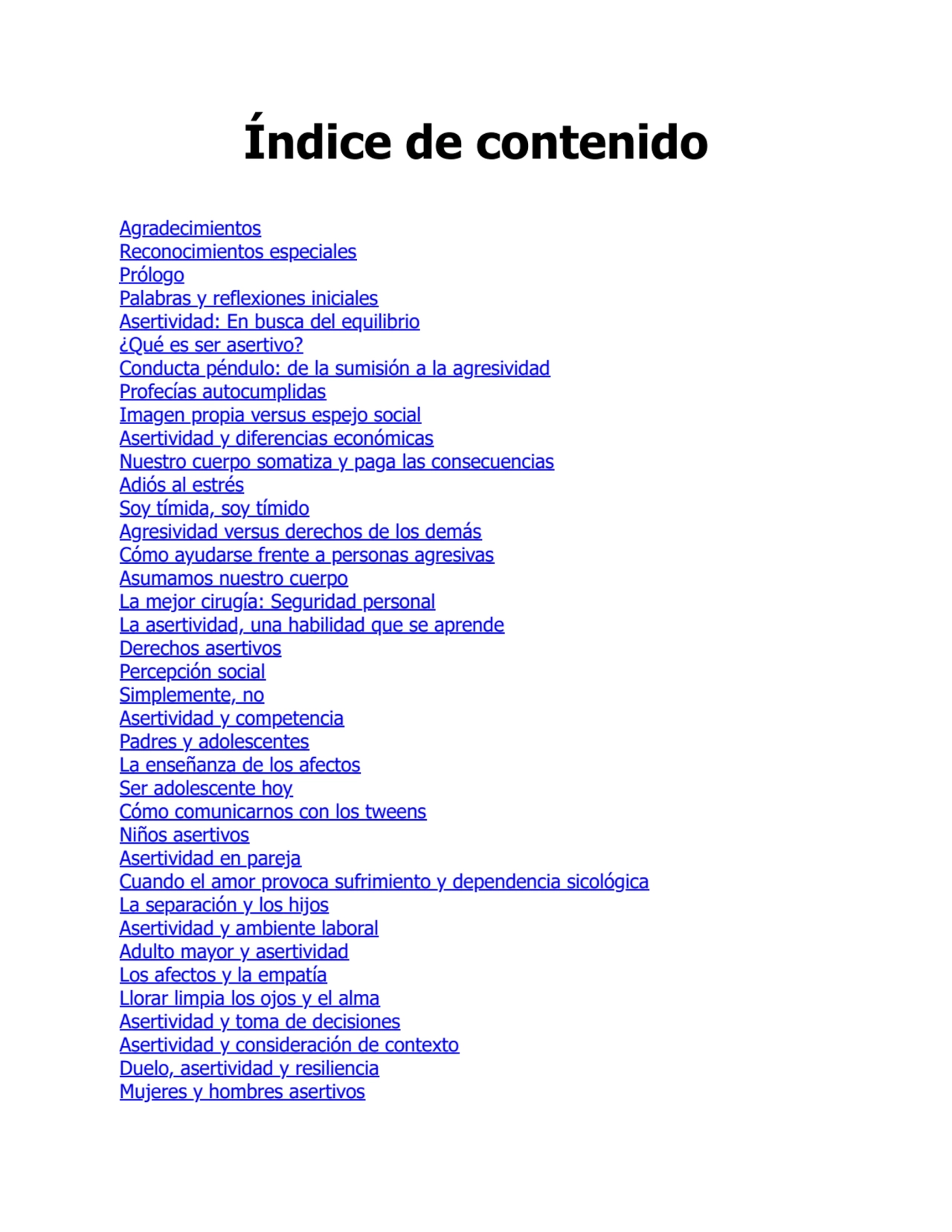 Índice de contenido
Agradecimientos
Reconocimientos especiales
Prólogo
Palabras y reflexiones i…