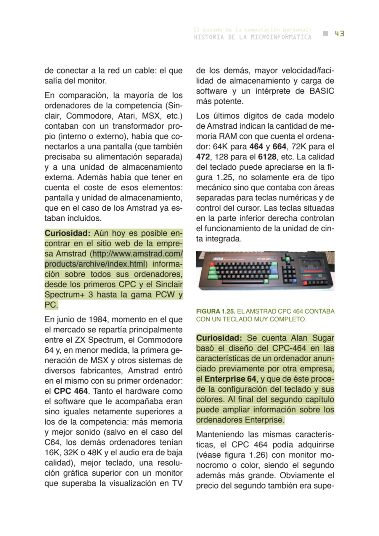 43 historia de la microinformática
el pasado de la computación personal:
de conectar a la red un …