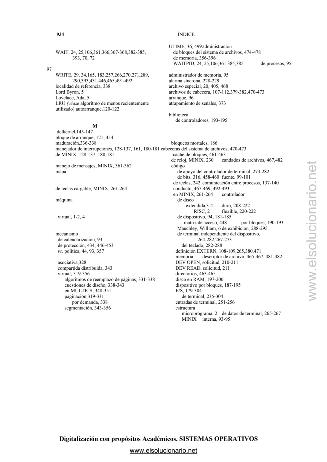 Digitalización con propósitos Académicos. SISTEMAS OPERATIVOS 
934 ÍNDICE 
 UTIME, 36, 499 admini…