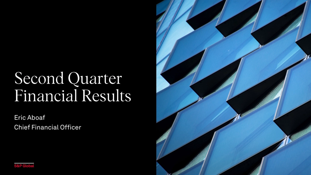12
Second Quarter 
Financial Results
Eric Aboaf
Chief Financial Officer