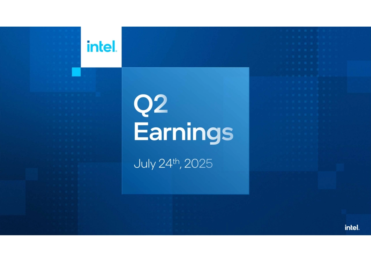 Intel 2nd Quarter Earnings Presentation - Page 1