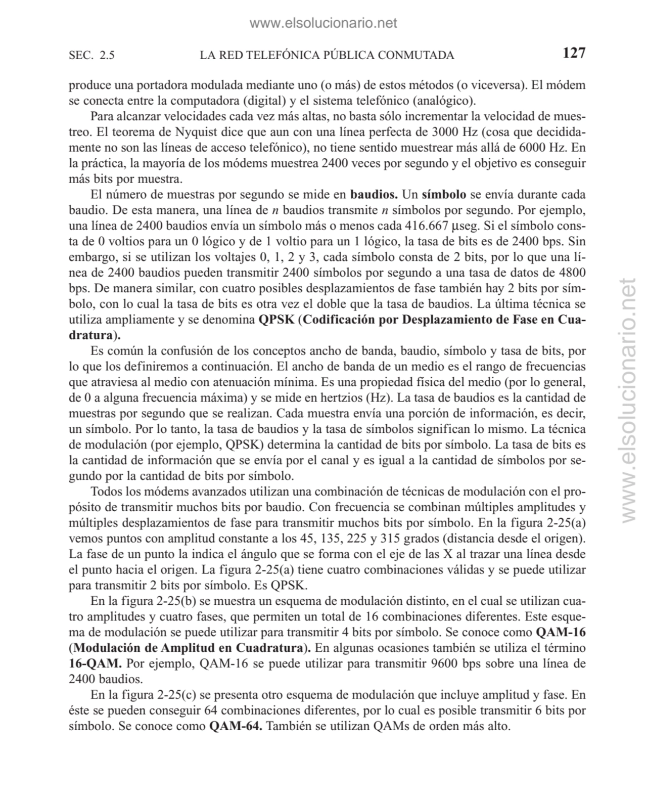 produce una portadora modulada mediante uno (o más) de estos métodos (o viceversa). El módem
se co…