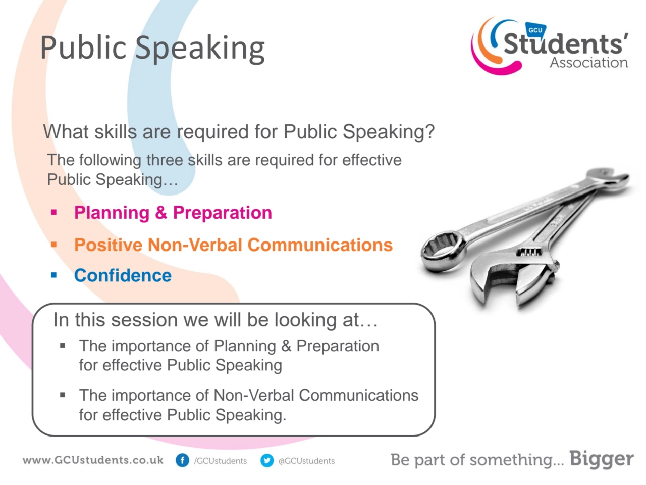 Public Speaking
What skills are required for Public Speaking?
▪ Planning & Preparation
▪ Positiv…