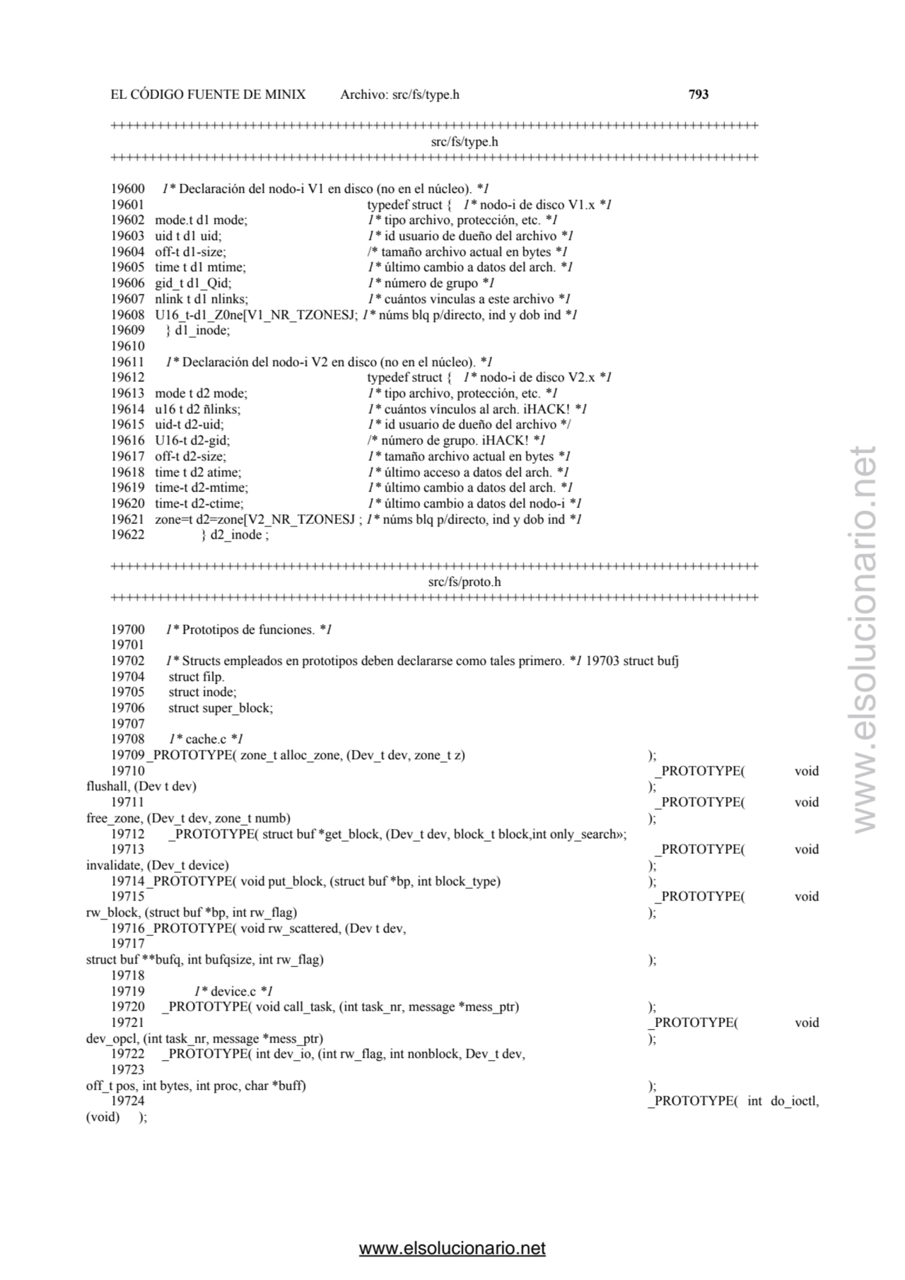 EL CÓDIGO FUENTE DE MINIX Archivo: src/fs/type.h 793 
++++++++++++++++++++++++++++++++++++++++++++…