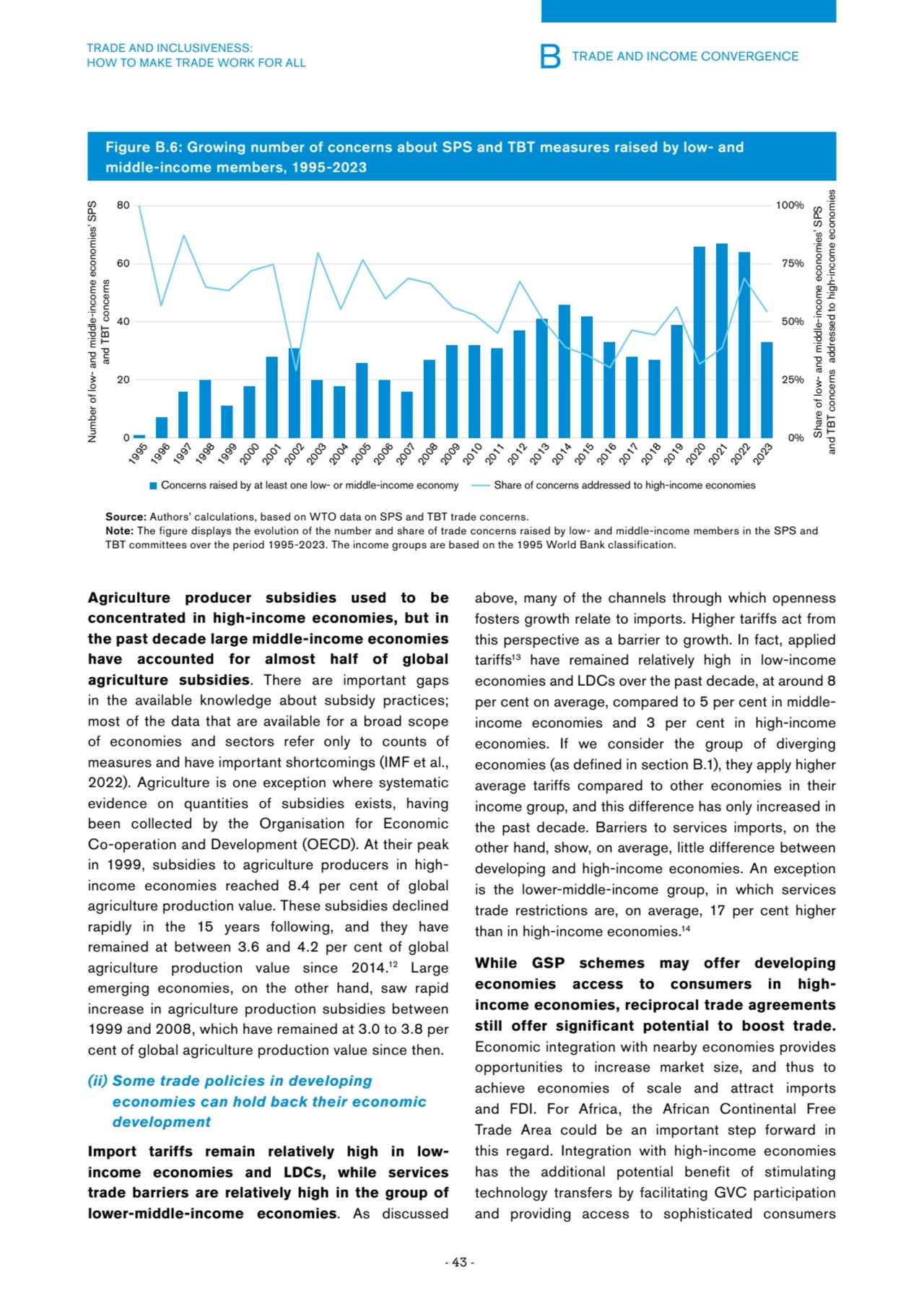 B TRADE AND INCOME CONVERGENCE
- 43 -
TRADE AND INCLUSIVENESS: 
HOW TO MAKE TRADE WORK FOR ALL
…