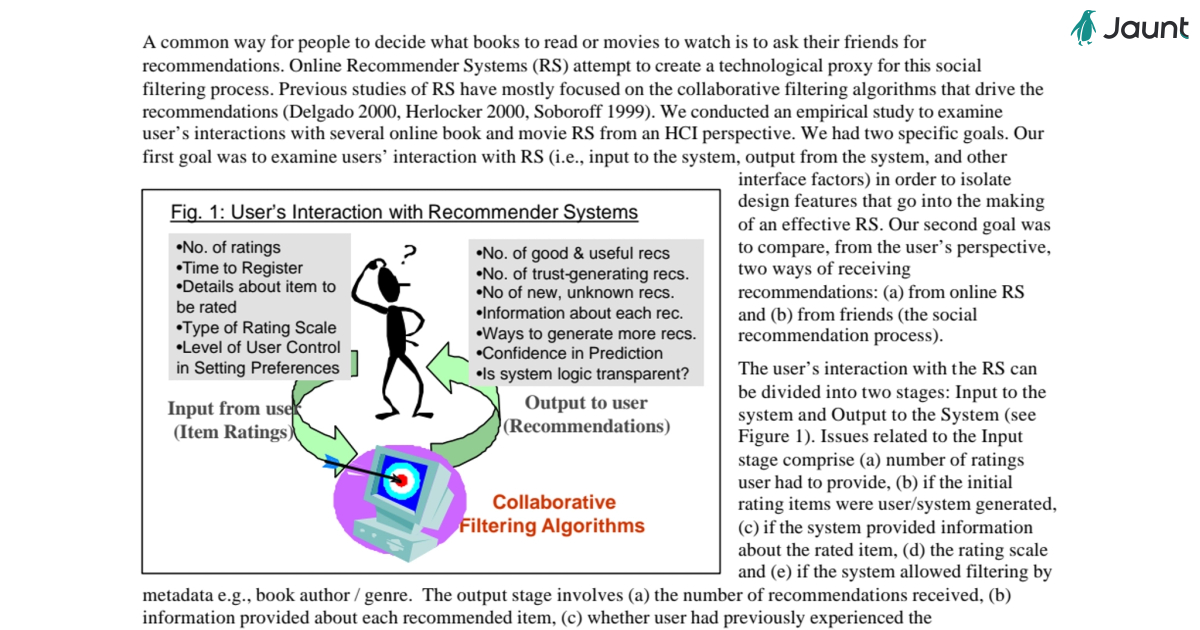 Beyond Algorithms: An HCI Perspective on Recommender Systems