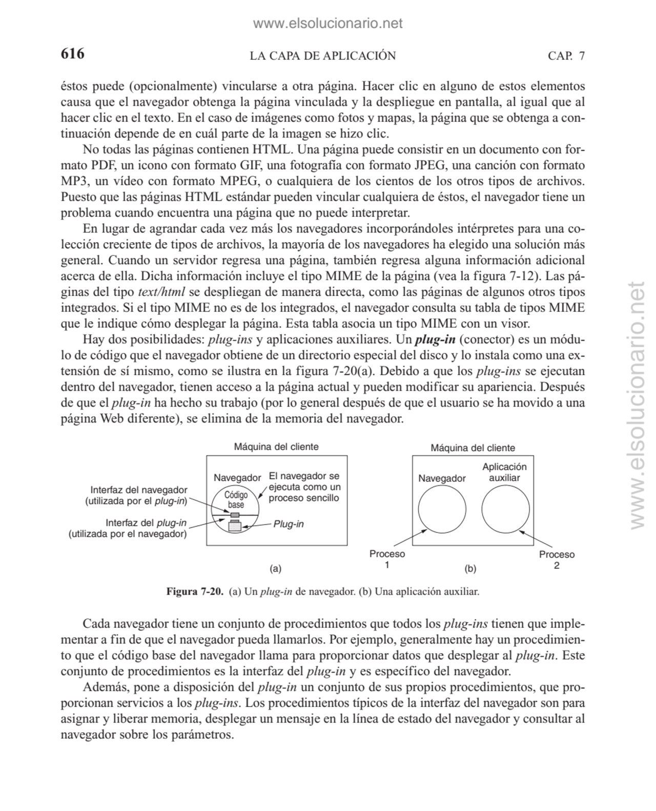 LA CAPA DE APLICACIÓN
éstos puede (opcionalmente) vincularse a otra página. Hacer clic en alguno d…
