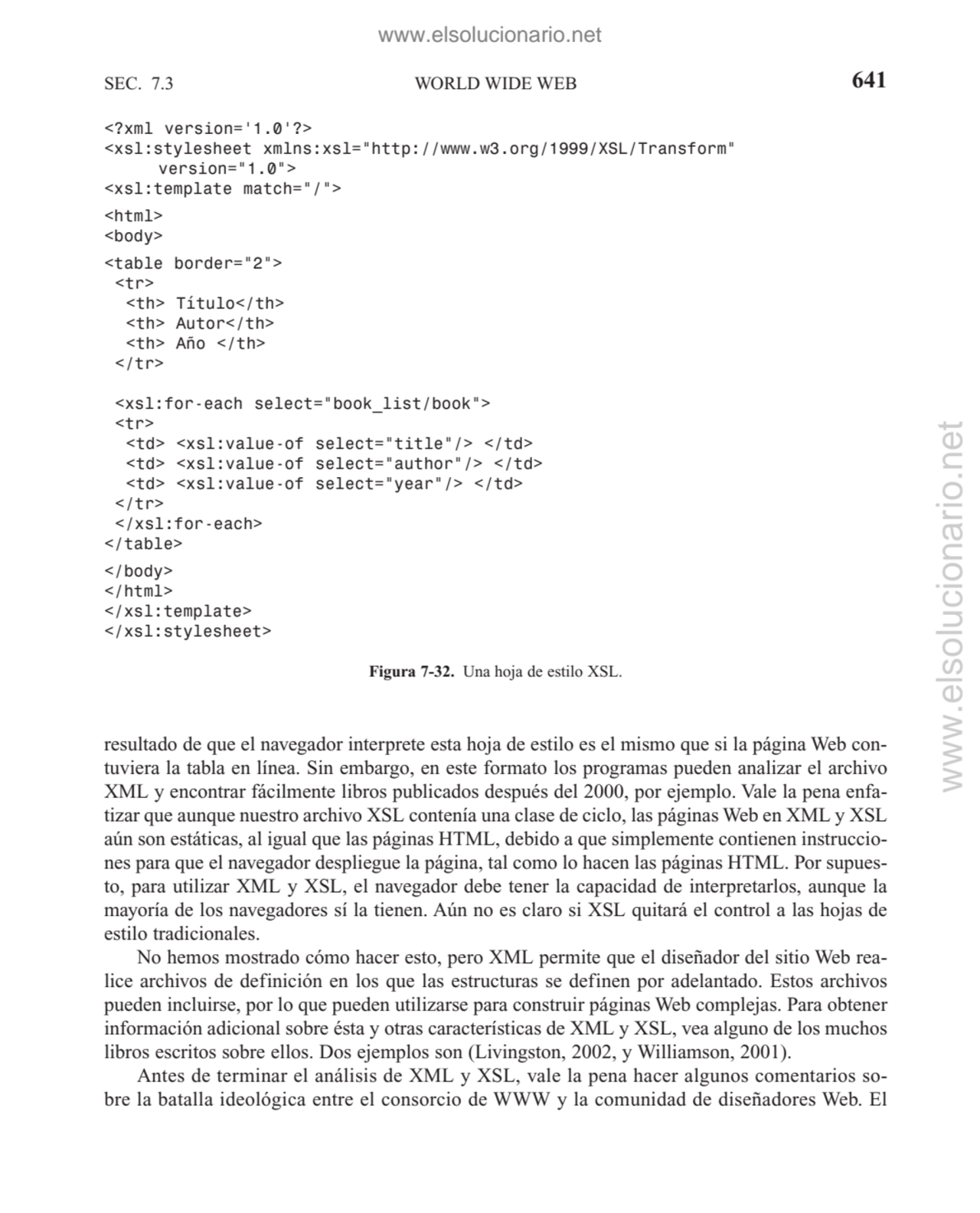 WORLD WIDE WEB
resultado de que el navegador interprete esta hoja de estilo es el mismo que si la …