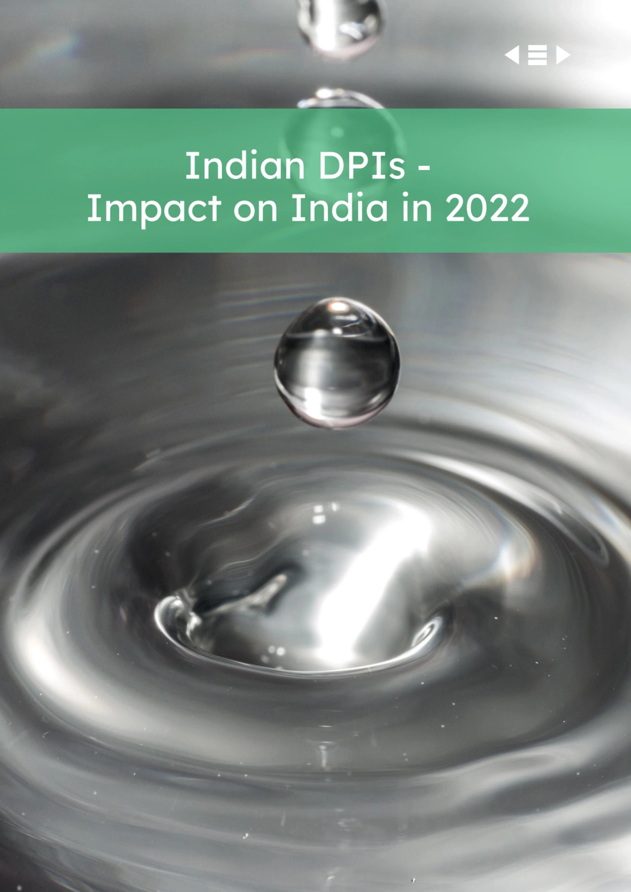 38 February 2024
Indian DPIs - 
Impact on India in 2022