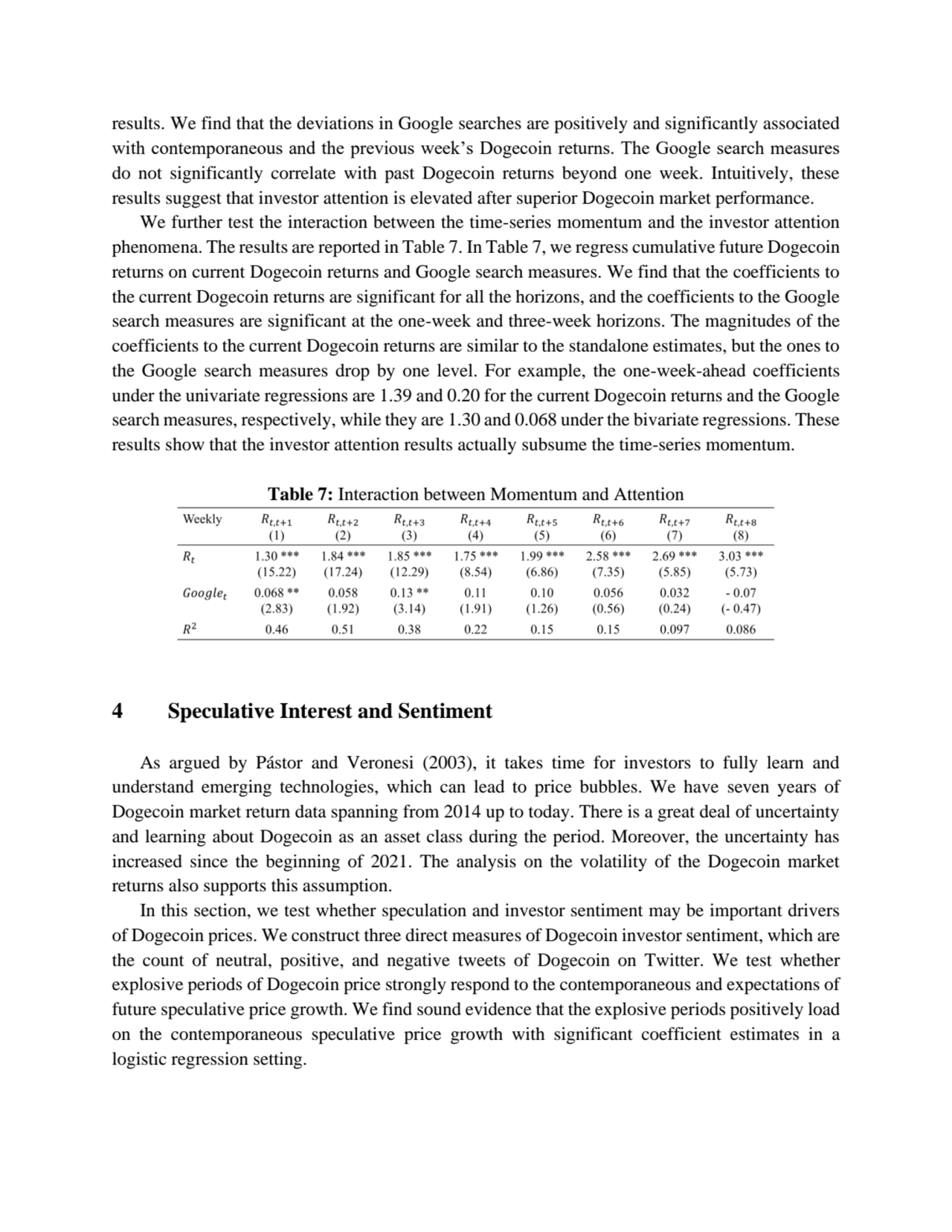 results. We find that the deviations in Google searches are positively and significantly associated…