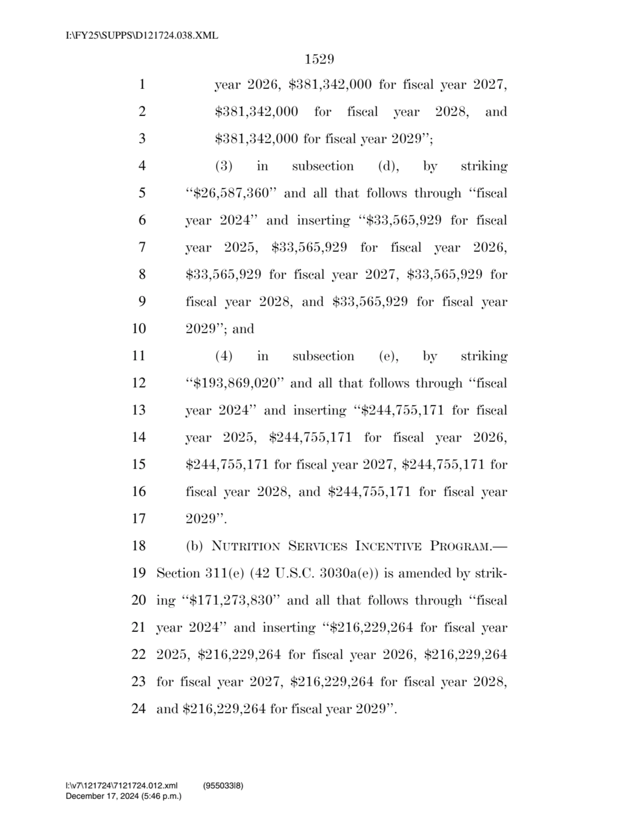 1529 
1 year 2026, $381,342,000 for fiscal year 2027, 
2 $381,342,000 for fiscal year 2028, and 
…