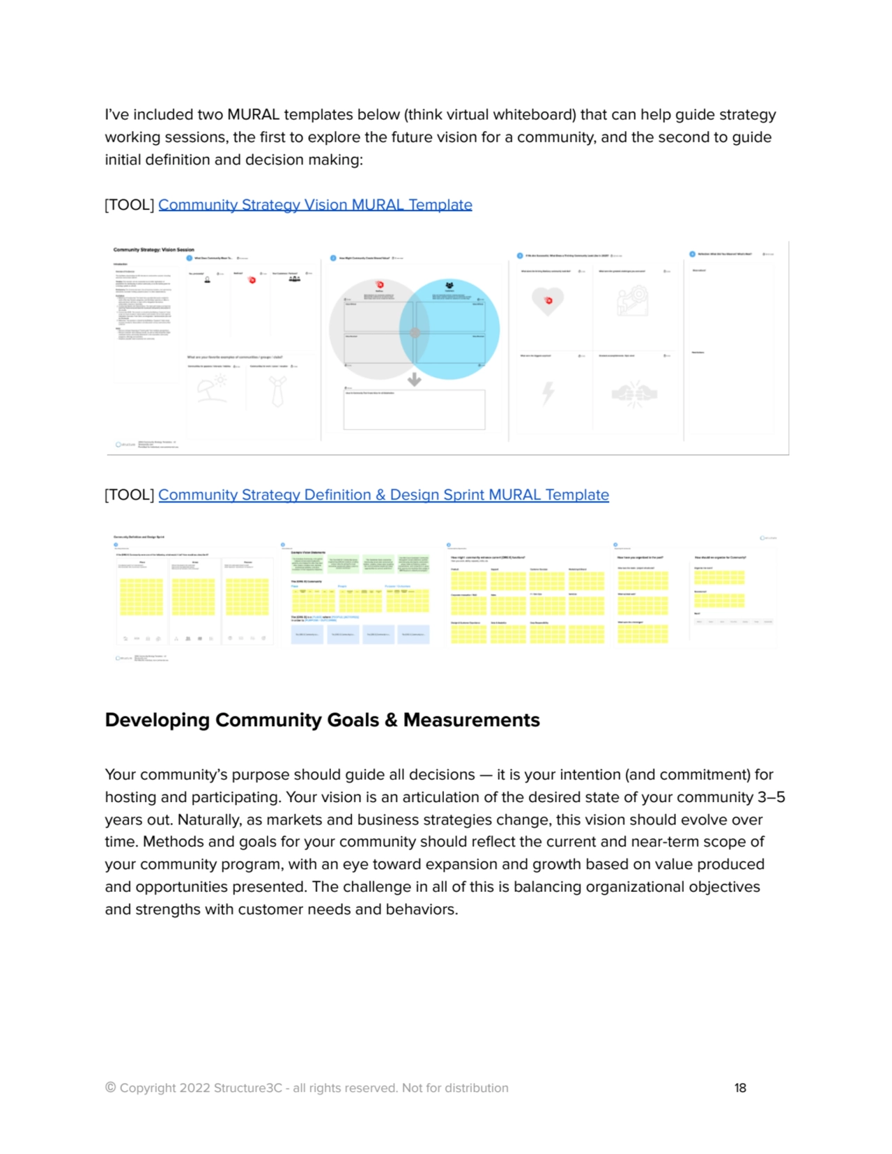 I’ve included two MURAL templates below (think virtual whiteboard) that can help guide strategy
wo…