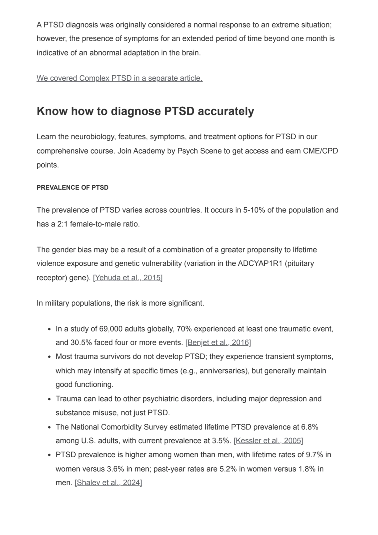 A PTSD diagnosis was originally considered a normal response to an extreme situation;
however, the…