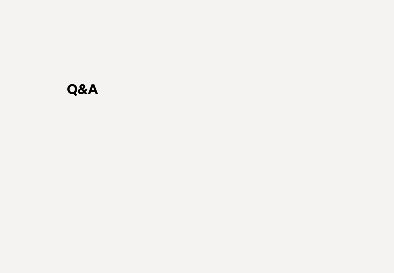 Q&A