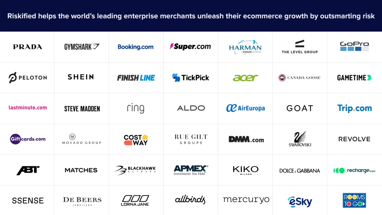 Riskified helps the world’s leading enterprise merchants unleash their ecommerce growth by outsmarting risk