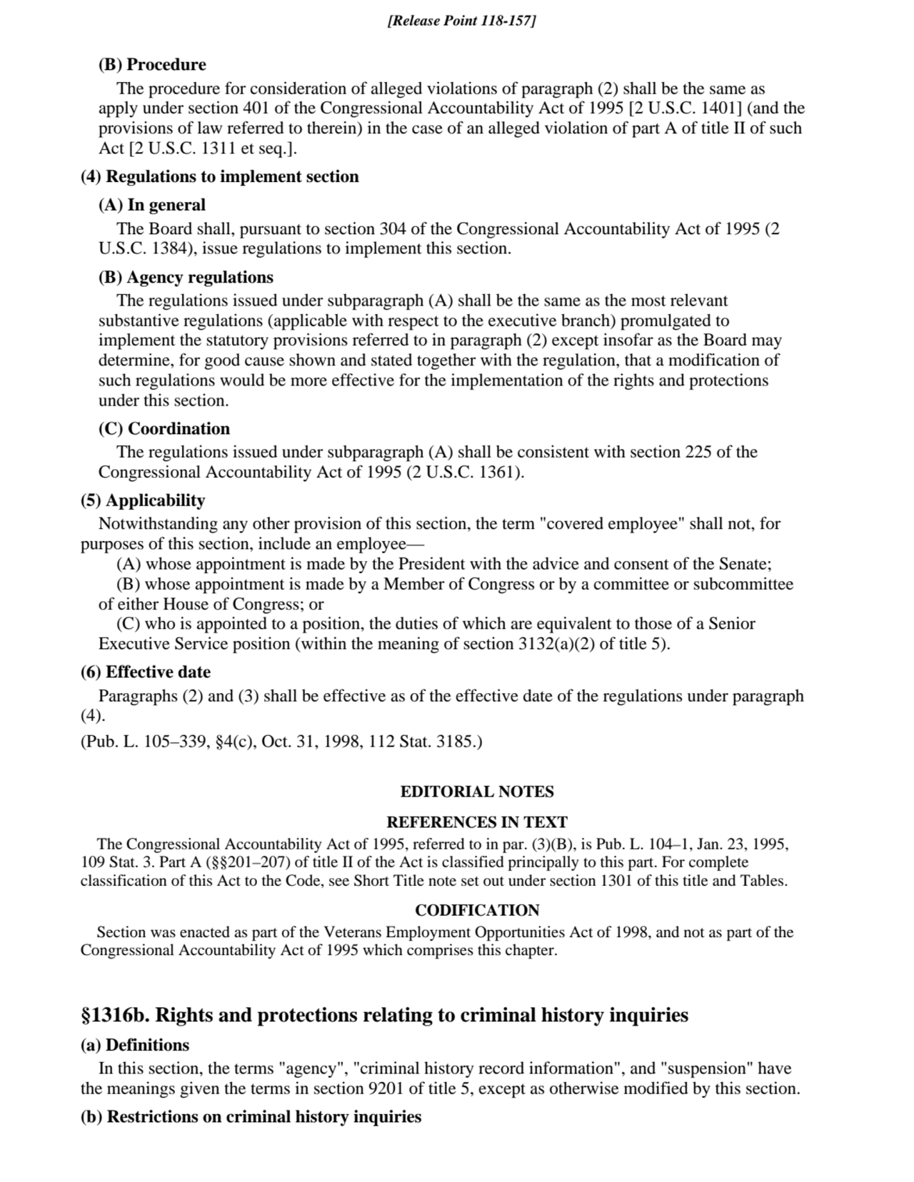 (B) Procedure
The procedure for consideration of alleged violations of paragraph (2) shall be the …