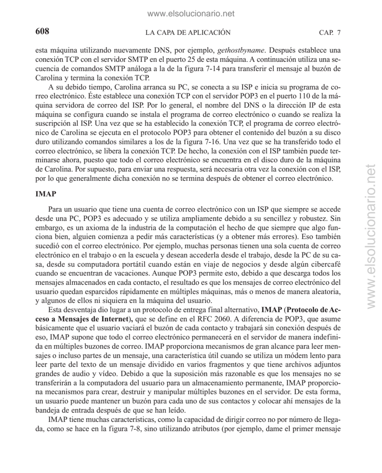 LA CAPA DE APLICACIÓN
esta máquina utilizando nuevamente DNS, por ejemplo, gethostbyname. Después …