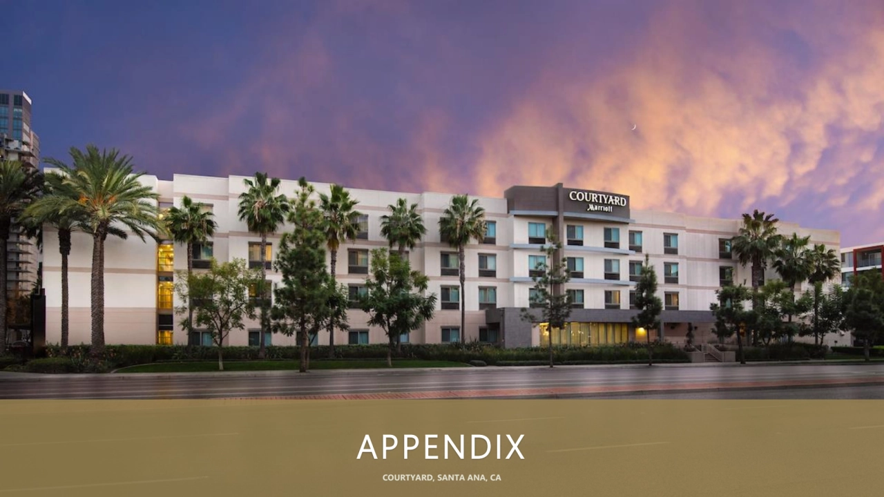 APPENDIX
COURTYARD, SANTA ANA, CA