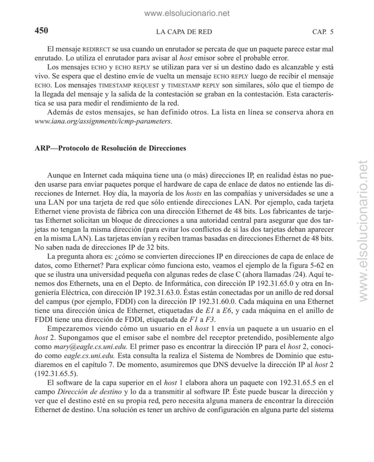 LA CAPA DE RED
El mensaje REDIRECT se usa cuando un enrutador se percata de que un paquete parece …