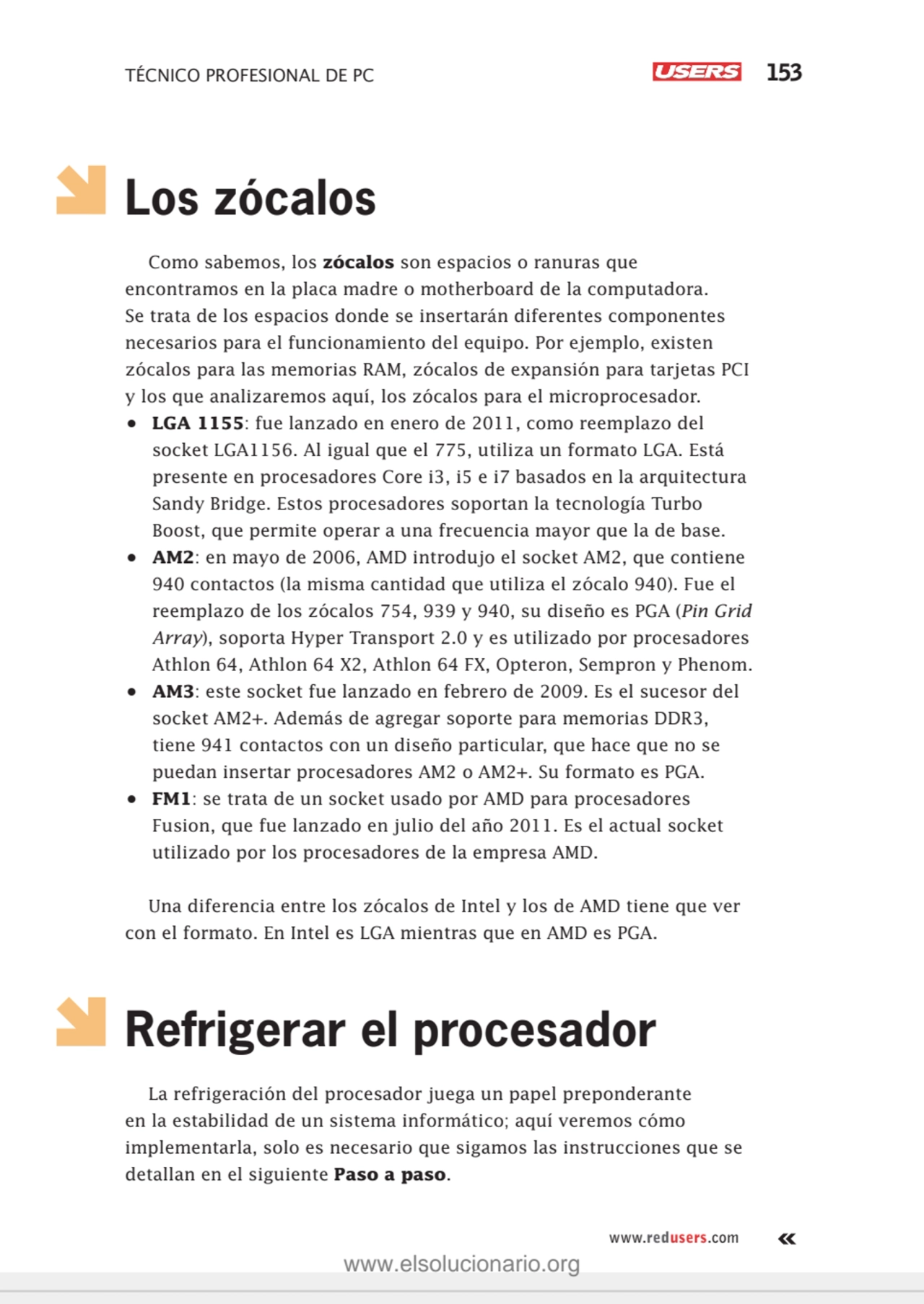 TÉCNICO PROFESIONAL DE PC 153
www.redusers.com
Los zócalos
Como sabemos, los zócalos son espacio…