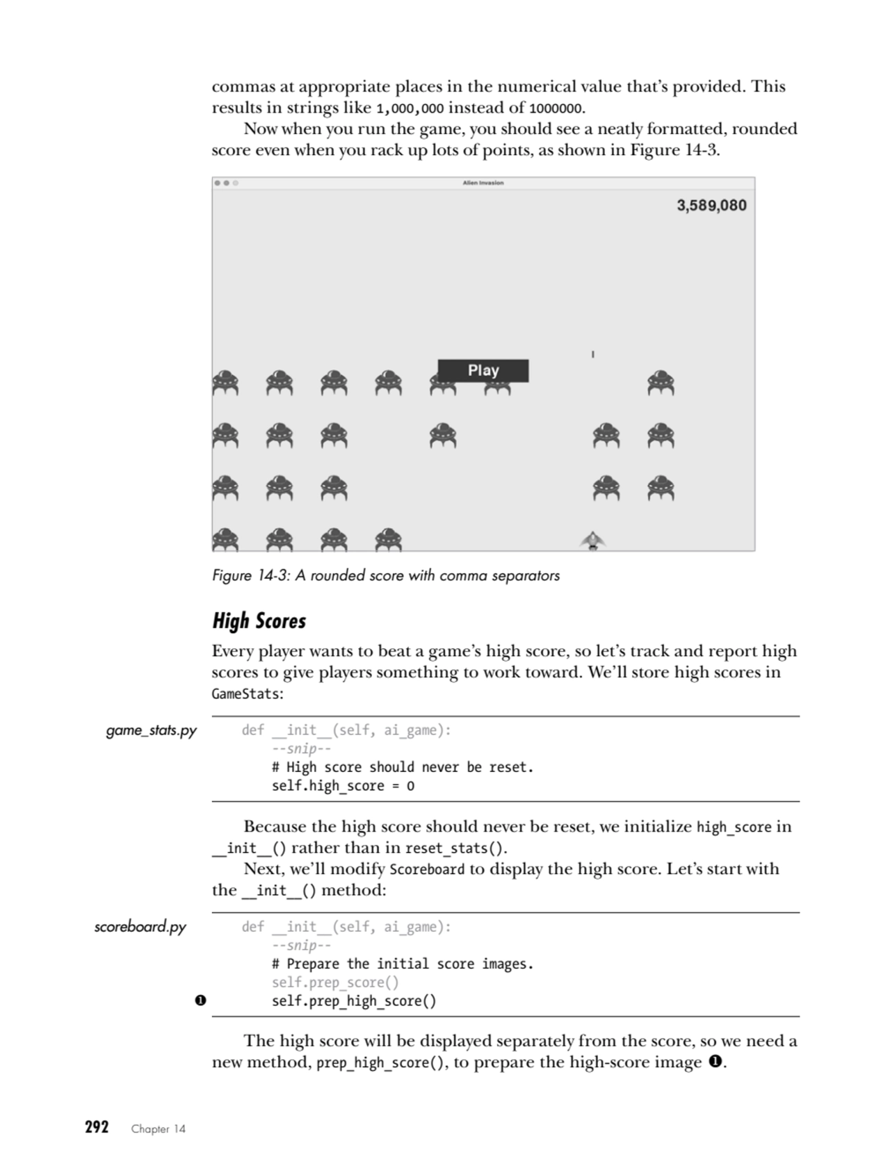 292   Chapter 14
commas at appropriate places in the numerical value that’s provided. This 
resul…